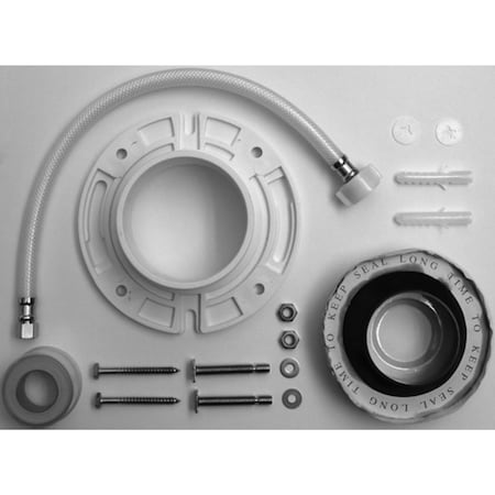 Duravit Mounting Set For 1Pc/2Pc Toilets" Connection, Us-Version White 0014170000